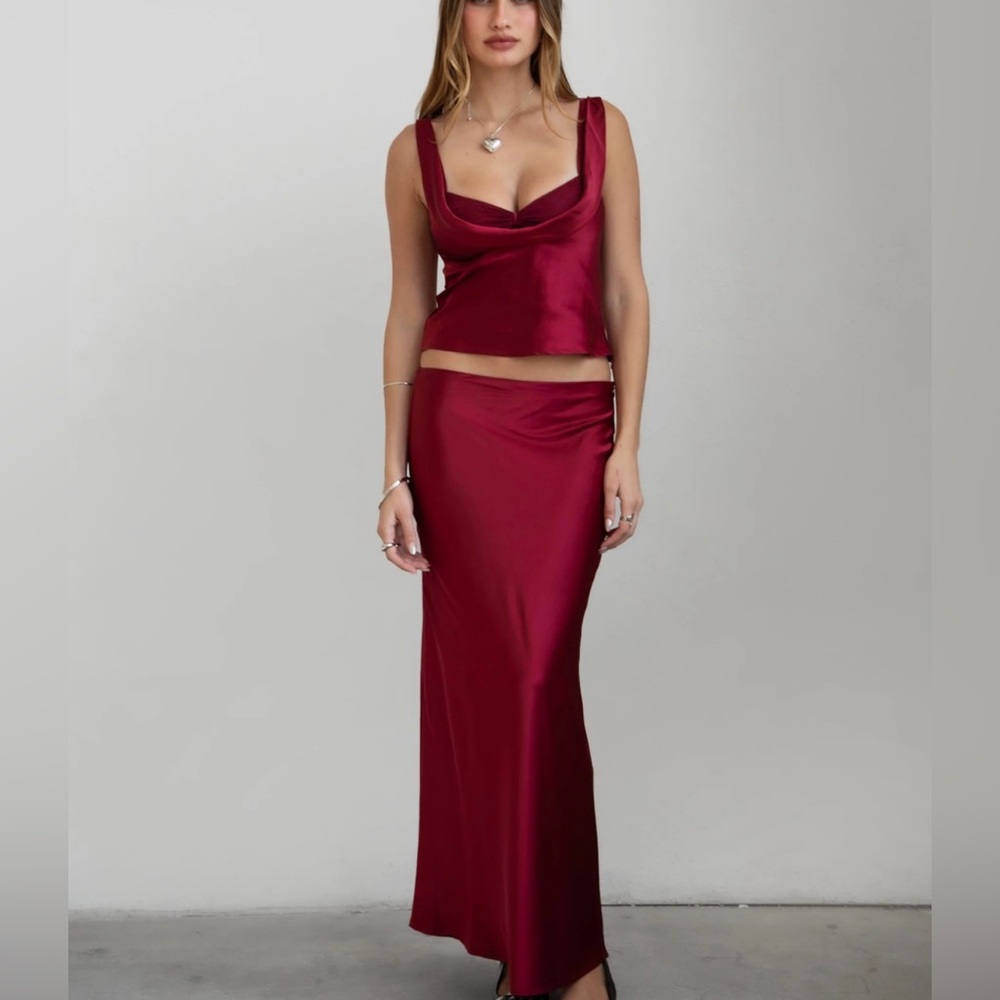 Ace of Spades Maxi Skirt